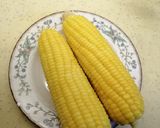 Gambar langkah 1 resipi Jagung kelapa.
