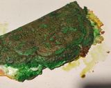 Foto del paso 2 de la receta: Omelette de acelgas con rajas de pollo