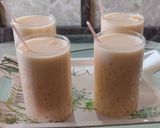 A picture of step 8 of Orange Tapioca Pearls Drink.
