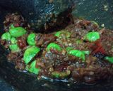 Foto langkah ke 2 dari resep Sambel terasi petai.