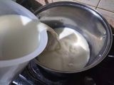 Puding Susu vla Cokelat