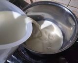 Foto langkah ke 3 dari resep Puding Susu vla Cokelat.