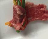 Vegetable beef roll teriyaki langkah memasak 3 foto