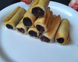 A picture of step 11 of Dates pestry roll.