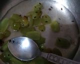 A picture of step 4 of Grapes Sabzi.