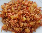 Foto langkah ke 3 dari resep Teri medan kentang balado.