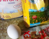 Foto del paso 1 de la receta: Pastelitos de maíz coronados de coco 🌽👑🥥