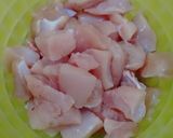 A picture of step 2 of Chinese Ginger Chicken.