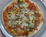 इंस्टेंट चीज़ पिज़्ज़ा (instant cheese pizza recipe in Hindi) रेसिपी चरण 9 फोटो