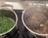 A picture of step 3 of Grilled Lamb Udon Noodles Ramen🍜.
