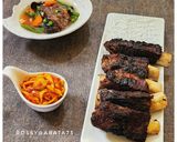Foto langkah ke 10 dari resep Iga Konro Bakar Madu Sambal Mangga.