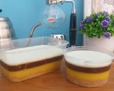Foto langkah ke 7 dari resep Jagung Dessert Box Empat Lapis.