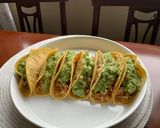 Foto del paso 5 de la receta: Tacos con pollo y guacamole 🥑