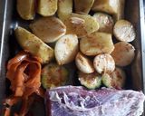 Foto del paso 2 de la receta: Verduras y carne al horno