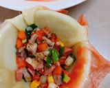 Hình bước làm 2 của món Bánh túi tiền