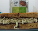 Foto langkah ke 5 dari resep Martabak Manis Low Carbo #ketoinpremixbreadflour.