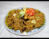 Foto langkah ke 3 dari resep Mi Goreng Udang Jamur.