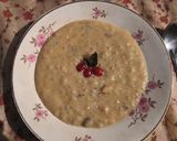 A picture of step 4 of Sabudana kheer.