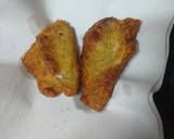 Foto del paso 5 de la receta: Merluza empanada con papas cocidas, zanahoria y huevo duro
