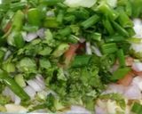 A picture of step 2 of Macaroni and Vegetable Salad.