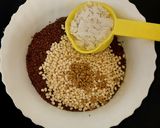 A picture of step 1 of Whole Ragi Dosa.