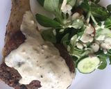 Töltött csirkecomb borsmártással🐓🍗🥗 recept fázis 6 fotója