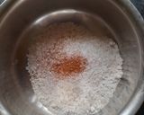 A picture of step 1 of Eggless Barley Pancake.