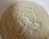A picture of step 2 of Farali dhokla.