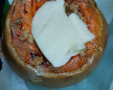Foto del paso 5 de la receta: Calabaza rellena con soja
