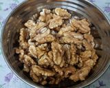 A picture of step 1 of Black forest cake stuff California crunchy walnuts cake.