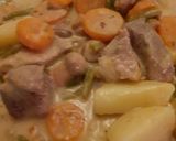 Une image de l'étape 8 de Sauté de porc et ses petits légumes.
