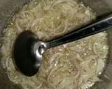 A picture of step 1 of Mutton krahi.