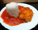 Foto del paso 10 de la receta: Pechuga rebozada con arroz
