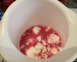 Foto del paso 3 de la receta Tarta de queso (individual) sabor sandía 🍉