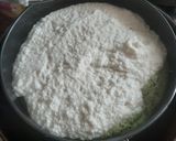 A picture of step 5 of Sandwich Dhokla.