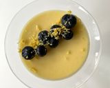 A picture of step 2 of Pink Lemon Posset - Olde English dessert.