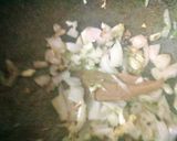 A picture of step 1 of Dry Pumpkin Sabzi.