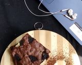A picture of step 11 of Oreo brownies 🇺🇸.