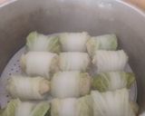 Foto langkah ke 4 dari resep Sawi Putih Gulung Isi Ayam.