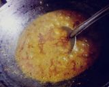 A picture of step 3 of Egg plant curry with curd.