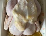 A picture of step 2 of Lemon roasted chicken.