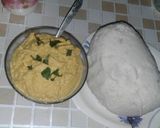 A picture of step 4 of Chana Dal Pitha.