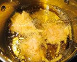 Foto del paso 8 de la receta: Crema de Plátano con "Arañitas" y Trocitos de Tocineta Crujiente