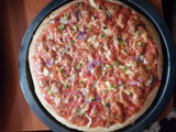 Beef pizza