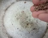 A picture of step 2 of Tuwar dal with peanuts.