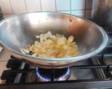 A picture of step 3 of Pasta alla Norma: Eggplant Pasta.
