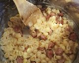 A picture of step 7 of Annie's Instant Pot Mac n cheese.