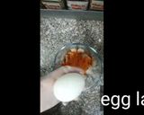 A picture of step 2 of Shrimp Dynamite.