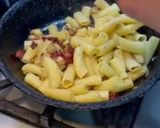 Foto del paso 4 de la receta: Rigatoni a la carbonara con alcachofas