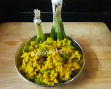गावरान झुणका (Gavran Zunka Recipe In Marathi) रेसिपी स्टेप 4 फोटो 